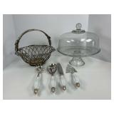 Godinger Fruit Basket and Serving Pieces