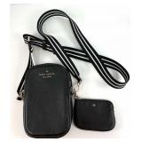 Kate Spade Black Rosie Leather Crossbody Bag
