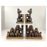 Vintage Poodle Bookends