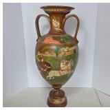 Mid 20th Century Clay Amphora Vase
