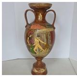 Mid-20th Century Greek Clay Amphora Vase