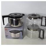 Unbreakable Coffee Servers and Glass Carafes