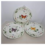 Tabletops Unlimited Butterfly Plates