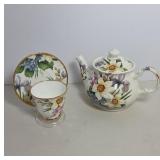 Sadler England Floral Teapot and Tea Set