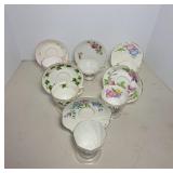 English Bone China Cups and Saucers
