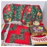 Holiday Decor With Cushions and Accessories