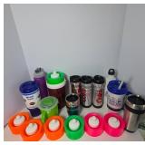 Plastic and Metal Drinkware Collection