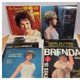 Brenda Lee Vinyl Record Albums