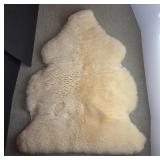 John Wood Genuine Sheepskin Rug