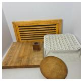 Wooden and Metal Utility Items