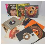 45 RPM Vinyl Records Collection