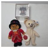 Liberty Bell Bank and Plush Bears