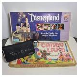 Disneyland, Candy Land, and Game Pieces