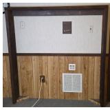 Wooden Frame with Dark Finish