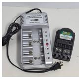 Universal and Energizer Battery Chargers