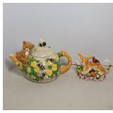 Decorative Ceramic Teapots With Animal Designs