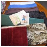 Fabric Pieces and Sewing Supplies