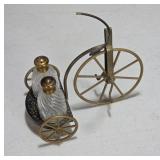 Metal Tricycle Condiment Set