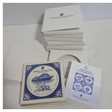 Holland America Line Ceramic Coasters