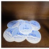 Walt Disney World Round Paper Coasters