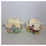 Cottage-Style Ceramic Teapots