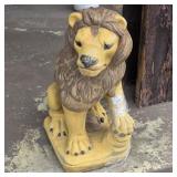 24' Tall Concrete Lion Statue