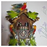 German Cuckoo Clock With Bird Motif