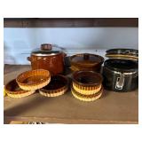 Porcelain Containers with Lids