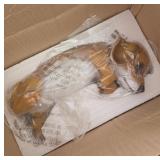 Peeking Puppy Yard Decoration