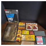 Sandpaper With Organizer Case