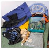 Diving and Snorkeling Gear Assortment