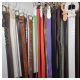 Leather and Fabric Belts