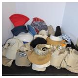 Various Hats and Visors Assortment