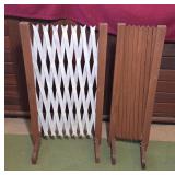 Wooden Expanding Fences