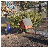 Outdoor Garden Decor With Shepherd Hook