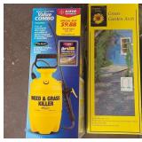 Green Garden Arch and Weed Sprayer Combo