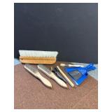 Regular and Wire Brushes Set