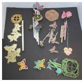 Butterfly Motif Wind Chimes
