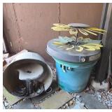 Decorative Sunflower Windmill