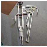Adjustable Aluminum Crutches and Forearm Crutch