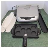 George Foreman Grill With Accessories
