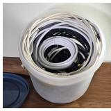 Coaxial Cable Assortment in Plastic Container