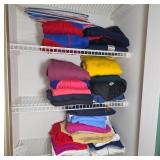 Womenï¿½s Clothing on Shelves