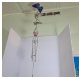 Stained Glass Butterfly Wind Chime