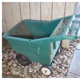 Green Heavy-Duty Utility Cart