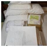 King-Size Bedding Includes Down Comforter