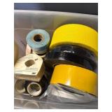 Tapes in Storage Tub