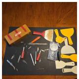 Precision Razors, Flashlight, and Tools