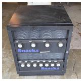 Black Metal Snack Vending Machine