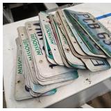 Missouri License Plates Assortment